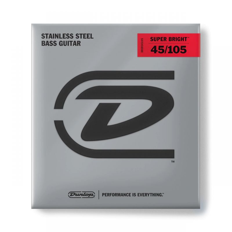 Набор струн DUNLOP DBSBS45105 SUPER BRIGHT STEEL (45-105)